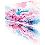 Helixsun 70X30 cm Gaming Oyuncu Mouse Pad Kaymaz Taban Büyük Klavye Fare Altlığı Mousepad - Pembe