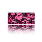 HELİXSUN Mouse Pad Büyük Boy Gaming Oyuncu XXl 90x40 Cm Pink-Gogh