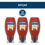 Hellmann's Ketçap 460G x 3 Adet - 460 gr