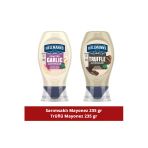 Hellmann's Trüflü Mayonez 235g + Sarımsaklı Mayonez 235g