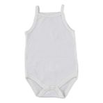 Hello Baby Beyaz İp Askılı Body