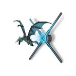 hello code 3d Hologram Led Ekran 70cm