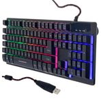 Hello HL-18744 RGB Işıklı Kablolu Oyuncu Klavyesi