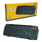 Hello HL- 4616 4 Makro Tuşlu 3 Renk Işıklı Gamıng Oyuncu Klavye
