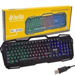 Hello HL-4730 Kablolu Oyuncu Klavye