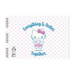 Hello Kitty 25*35 15 Yp. Spiralli Resim Defteri