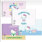 Hello Kitty 25X35 cm Orta Boy Resim Defteri 4’lü – Çocuklar Için Eğlenceli - Çok Renkli