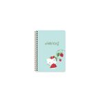 Hello Kitty A5 Sert Kapak Spiralli Defter - Mavi
