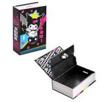 Hello Kitty And Friends Kitap Görünümlü Kilitlenebilir Gizli Kasa - Kuromi-Pasta Desenli