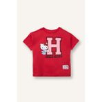 Hello Kitty Penye Kısa Kollu Tişört Kız Bebek