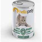 Hello Paty Kuzu Etli 24x415 gr Yaş Konserve Yavru Kedi Maması
