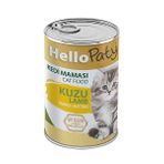 Hello Paty Kuzu Etli Konserve Yavru 24X415 gr Kedi Maması