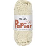 Hello Soft Papier Kağıt Çanta Örme Ipi 100 Gram 100 Metre Krem P18