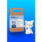 Hello Tığ Işi Mini Amigurumi Kedi Yapım Kiti Amigurumi Başlangıç Seti (MİLO THE KİTTEN)