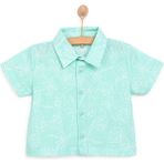 HelloBaby Aqua Dreams Erkek Gömlek Erkek Bebek - 3 Yaş - Mint