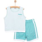 Hellobaby Auqa Dream Erkek Atlet-Şort Erkek Bebek - 1,5 Yaş - Mavi