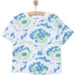 HelloBaby Baby Shark Erkek Tshirt Erkek Bebek - Açık Mavi - 9 Ay