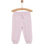 HelloBaby Basic Az Şardonlu Eşofman Alt Kız Bebek - 1 Yaş - Lila