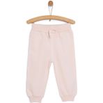 Hellobaby Basic Az Şardonlu Eşofman Alt Kız Bebek - 4 Yaş - Pembe