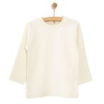 HelloBaby Basic Balıkçı İnterlok Unisex Ekru Sweatshirt