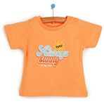 HelloBaby Basic Erkek Bebek Turuncu Tshirt