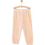 Hellobaby Basic Erkek Kadife Eşofman Alt Erkek Bebek - Ekru - 1 Yaş