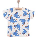 Hellobaby Basic Erkek Köpek Balığı Baskılı T-Shirt Erkek Bebek - 3 Yaş - Ekru