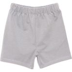 HelloBaby Basic Erkek Pike Şort Erkek Bebek - 1 Yaş - Gri