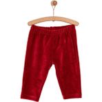 HelloBaby Basic Kadife Eşofman Alt Kız Bebek - 2 Yaş - Bordo