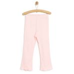 HelloBaby Basic Kaşkorse İspanyol Paça Tayt Kız Bebek - Açık Pembe