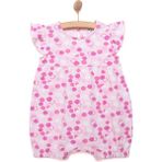 HelloBaby Basic Kısa Tulum - Pembe - 3 Yaş