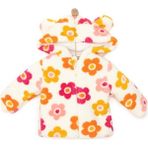Hellobaby Basic Kız 3D Kulaklı Welsoft Mont Kız Bebek - Desenli - 9 Ay