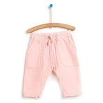 Hellobaby Basic Kız Bebek Cepli Pantolon Kız Bebek - 2 Yaş - Gül Kurusu