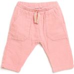Hellobaby Basic Kız Bebek Cepli Pantolon Kız Bebek - 4 Yaş - Gül Kurusu