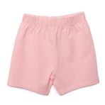 HelloBaby Basic Kız Reçme Paça Açık Pembe Bebek Şort
