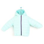 HelloBaby Basic Kulaklı Kapüşonlu Turkuaz Mont