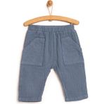 HelloBaby Basic Müslin Pantolon Erkek Bebek - İndigo - 1 Yaş