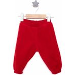 HelloBaby Basic Polar Pantolon Erkek Bebek - Kırmızı - 6 Ay