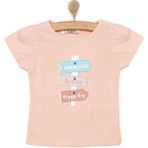 Hellobaby Basic Yazı Baskılı Tshirt Kız Bebek - Pembe - 2 Yaş