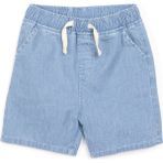 Hellobaby Cosmic Line Erkek Denim Şort Erkek Bebek - Mavi - 9 Ay