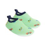 HelloBaby Desenli Deniz Ayakkabısı Erkek Bebek - Yeşil
