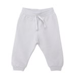 HelloBaby Erkek Bebek Basic Eşofman Alt Ribanalı Paça Gri -