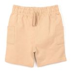 HelloBaby Erkek Bebek Basic Şort Reçme Paça Bej -