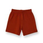 HelloBaby Erkek Bebek Basic Şort Reçme Paça Kahverengi -