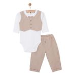 HelloBaby Erkek Bebek Bej Mevlut Kıyafeti