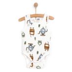 HelloBaby Erkek Bebek Body Atlet Kol Bej -