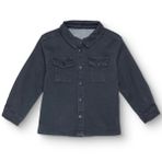 HelloBaby Erkek Bebek Cool Boy Gömlek Denim Modelli Yaka Uzun Kol