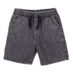 HelloBaby Erkek Bebek Denim Şort Reçme - Siyah