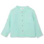 HelloBaby Erkek Bebek Gömlek Düğmeli Hakim Yaka Long Sleeve