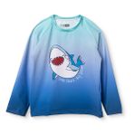 HelloBaby Erkek Bebek Mayo Dinozor Baskılı - Mavi